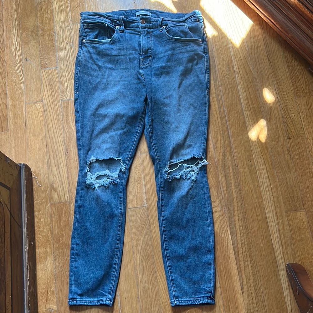 Good American Crop Stretch Jean